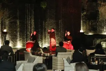 Countdown celebration at Meguro Gajoen