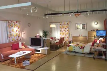 <p>The home furniture showcase reminds me of those that Ikea has, but NItori's offerings seem to be a better mixture of quality, design and price</p>