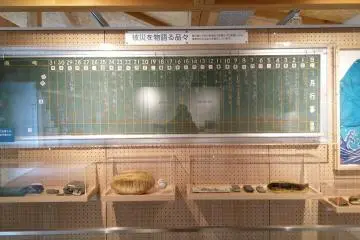 One of the old black board of Unosumai Elementary school