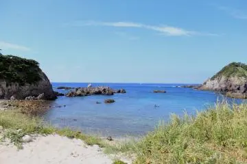 Secluded beach, Shikinejima Island