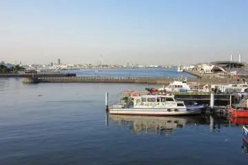 Ships and boats are always in sight