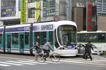 A Hiroshima tram