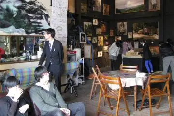 The meeting of young artists