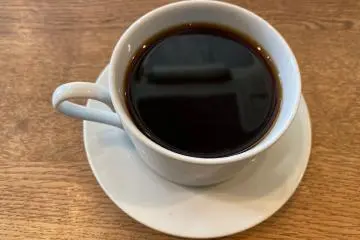 Blend coffee is available too