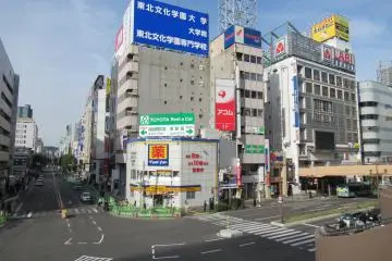 The square in front of the JR Sendai Station