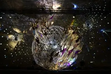 Marvel at the light and glass masterpieces