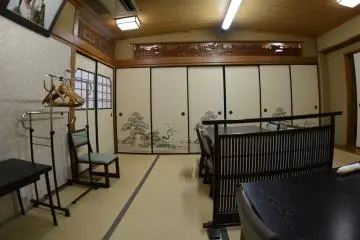 Inside the restaurant