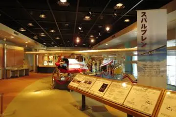 There are a range of displays focusing on different elements of science