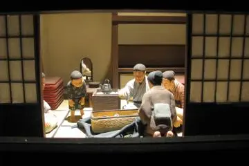 Interesting exhibition in the Kokeshi Mura