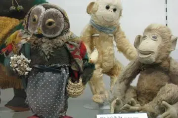Antique toys at the Yokohama Doll Museum