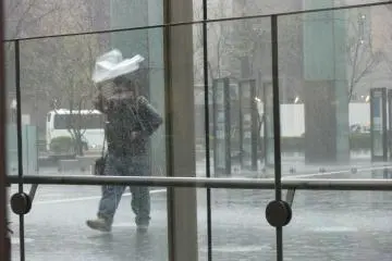 into a storm!