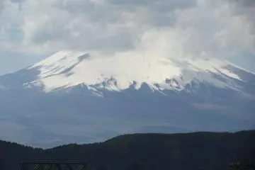 Fuji-san in the clouds