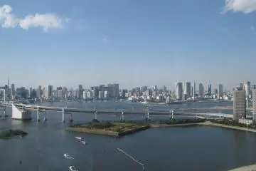 View of Odaiba Marine Park