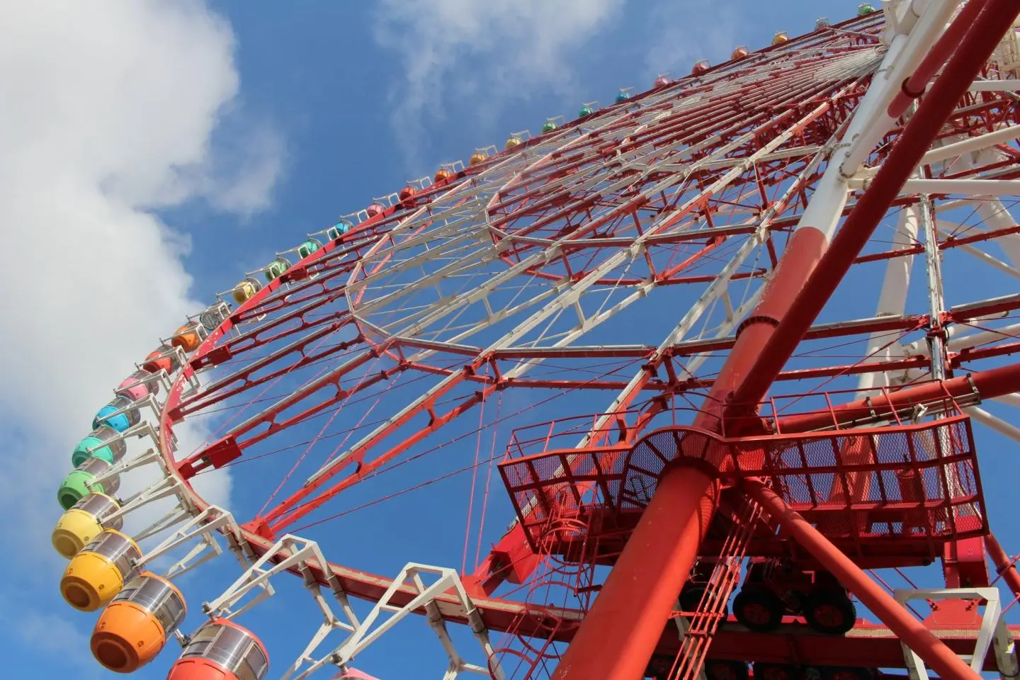 Odaiba Ferris wheel known as Daikanransha