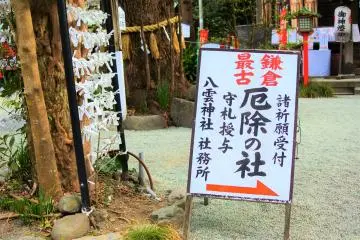 Fortunes in the precinct (Photo: Yurika Taki)
