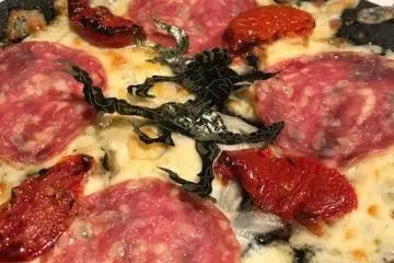 This Ifrit pizza is spicy!