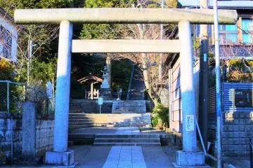Torii of Amanawa Shinmeigu Shrine