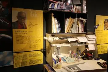 Replica of Yoshiyuki Tomino's Workspace