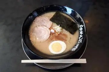 A punch worthy bowl of salt ramen