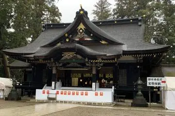 Katori Jingu in the rain
