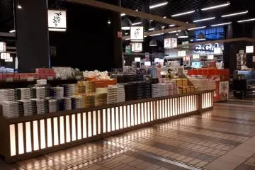 Warm lighting and great souvenirs