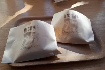 Morning doughnuts at Higuma, Omotesando