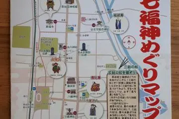 Map of the pilgrimage