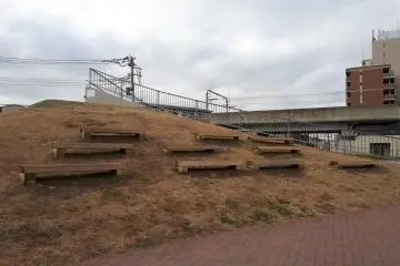 Hillside benches