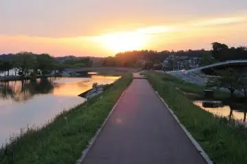 Nice evening stroll right by the hotel