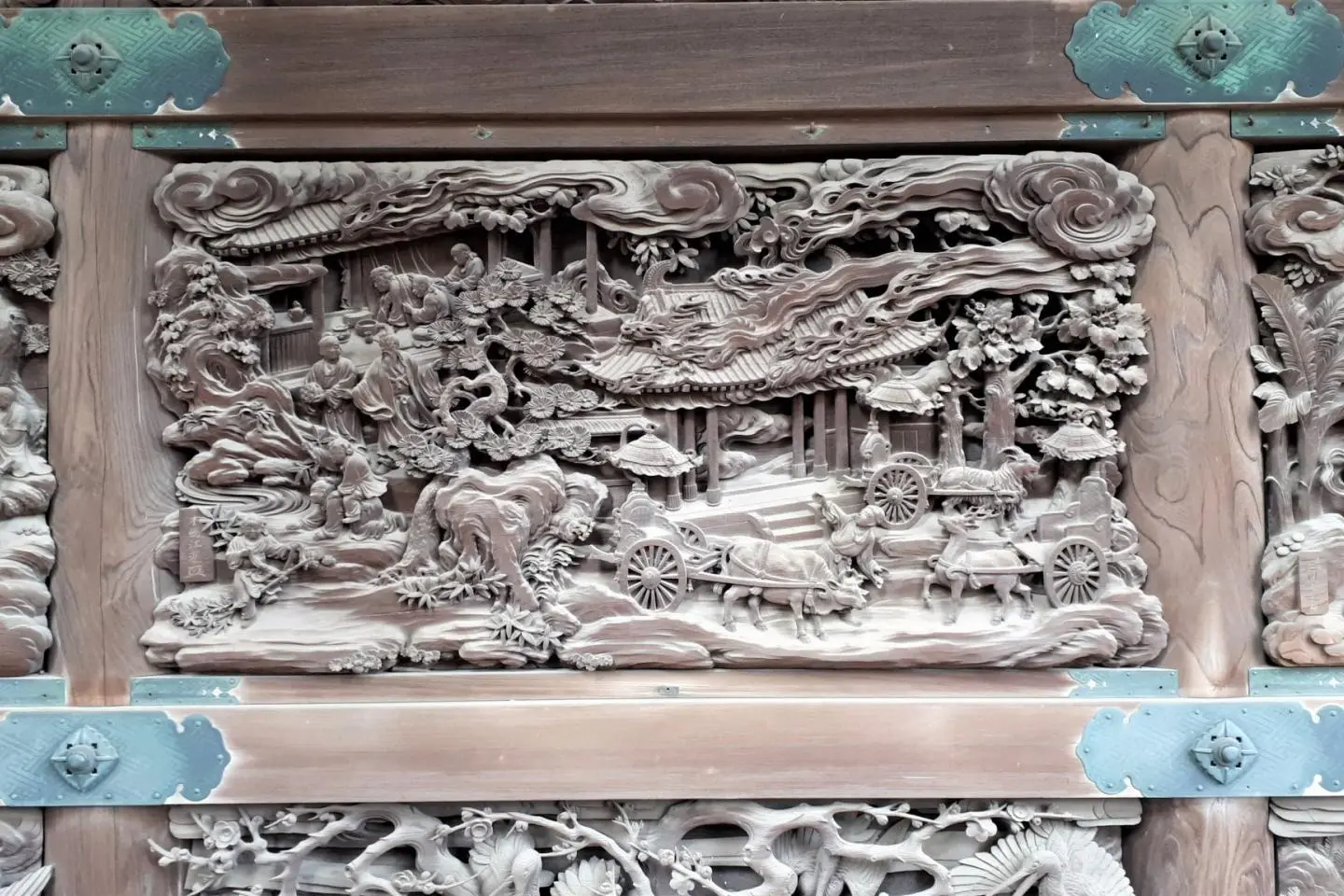 Panel titled: "Three Carts and a Burning House"