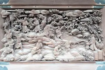 Panel titled: "The Tribulations of Never- Despising Boddhisattva"