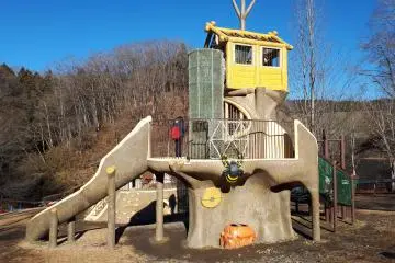 Massive jungle gym for the kids