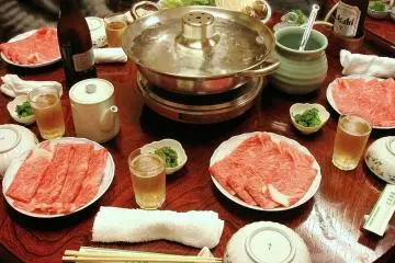 One of Japan's popular meat-based dishes: shabu-shabu!