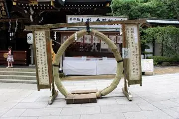 Fortune ring at Enoshima shrine