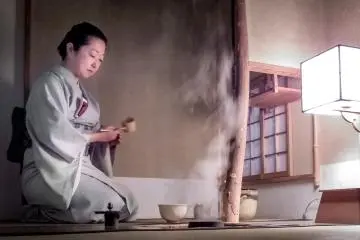  The first part of this ceremony features ‘Koi-cha’; a strong green, bitter tasting tea where several guests take a sip from the same bowel. This is said to help signify a sense of sharing, a key element of Japanese culture