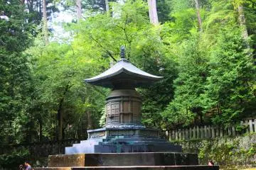 The resting place of Tokugawa Ieyasu