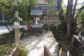 Small secondary shrine