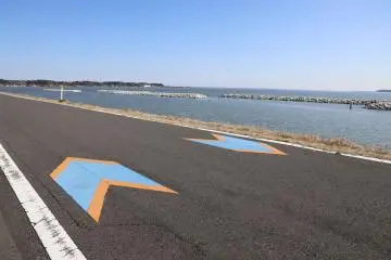 Ring Ring Road follows the entire length of Lake Kasumigaura