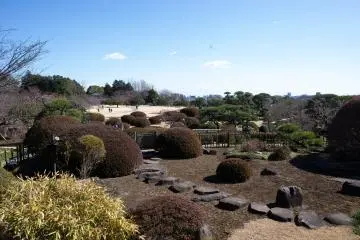 View of Kairakuen from the Kobuntei