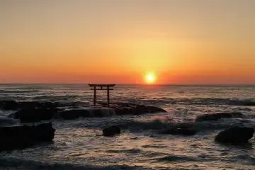 The Kamiiso-no-Torii of Isosaki Shrine 
