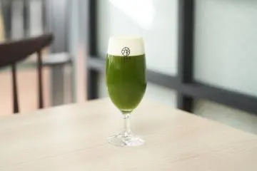 Matcha Beer (Photo: Hajime Takiguchi)