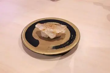 A plate of fugu puffer fish