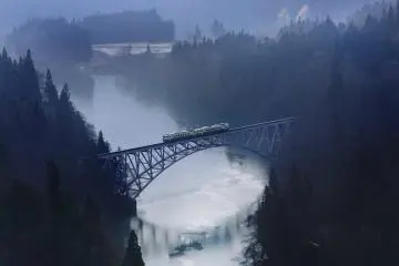 Tadami River Bridge Viewpoint