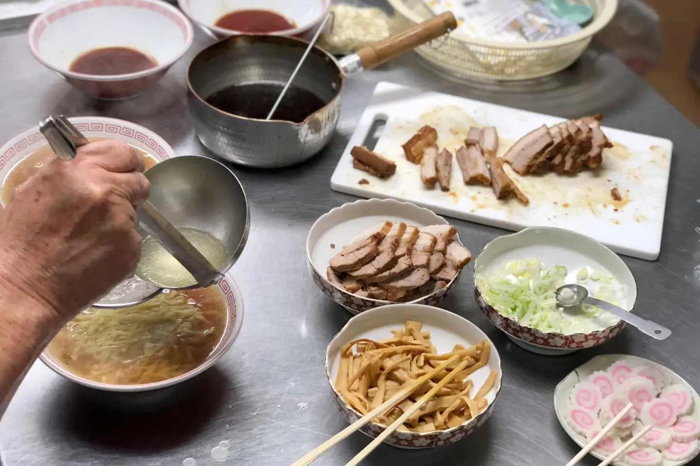 Assembling the Kitakata Ramen