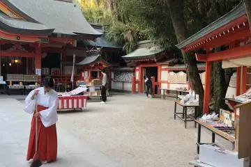 The shrine is well looked after
