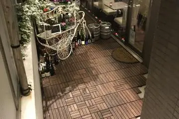 A welcoming entrance
