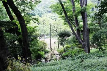 <p>El parque memorial Arisugawa</p>