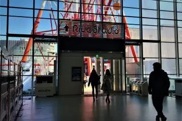 The MegaWeb History Garage is located in Odaiba, home to one of the world's biggest ferris wheel, they even have a gondola with see through floors, though a standard gondola was featured in the movie "Big in Japan" from filmmaker John Jeffcoat