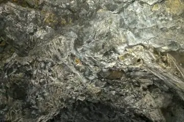 In some caves short stalactites have started to form