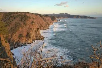 Unosu Dangai at sunrise